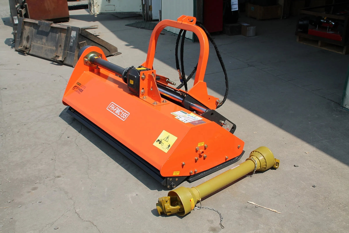 Farmer Helper FH-FMCH155KIT 60″ Heavy Duty Flail Row Mower with Hydraulic Offset