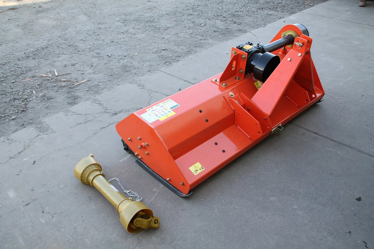 FH-EFGC155 Farmer Helper 60″ Heavy Duty Flail Mower Cat.I 3pt 25+HP Rating FH-EFGC155 Requires a Tractor. Not a standalone Unit.