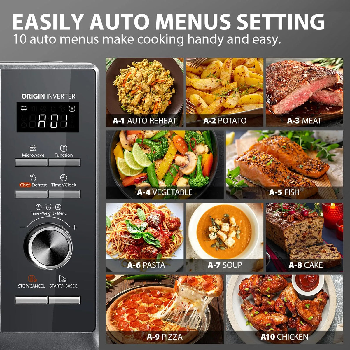 Toshiba 6-in-1 Air Fry Microwave Oven 26 L 900 W Grey