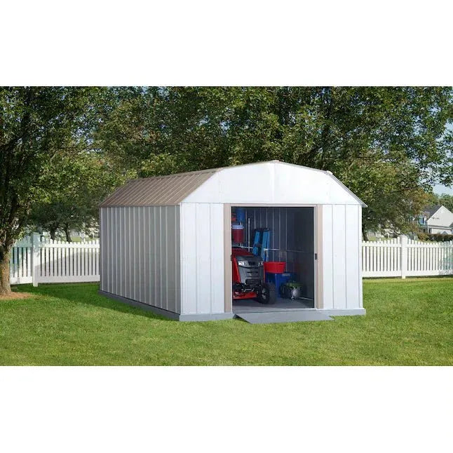 Arrow 10 ft x 14 ft Lexington Galvanized