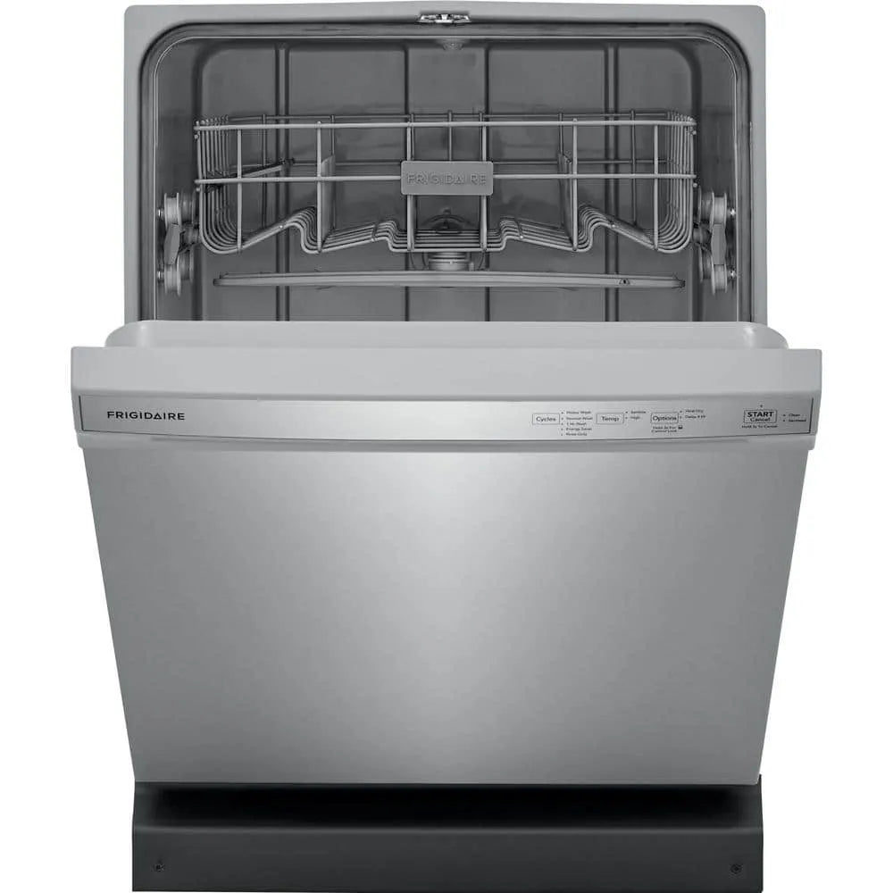 Frigidaire 24 in. Stainless Steel Front Control Built-In Tall Tub Dishwasher, 55 dBA