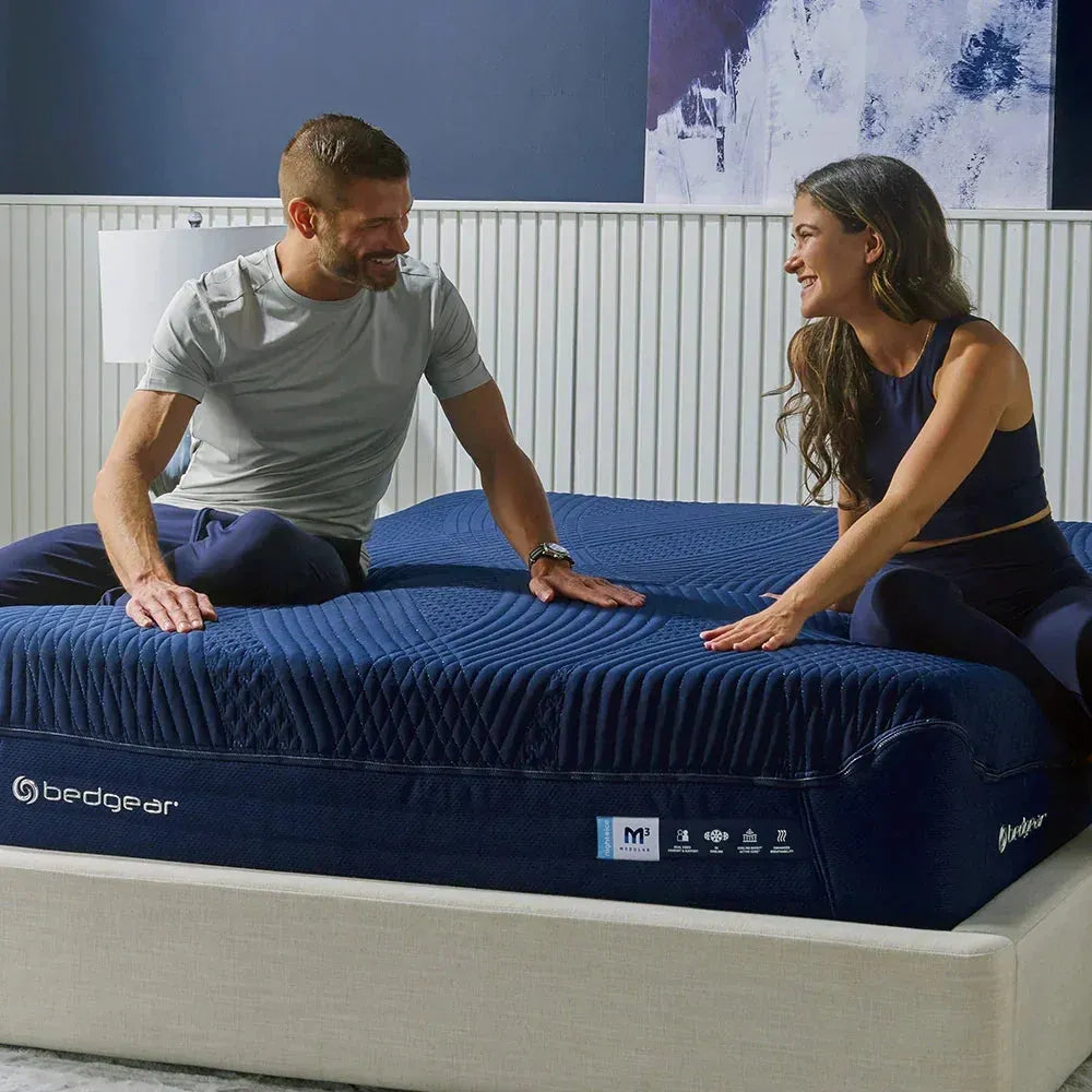 Bedgear M3 Night Ice Performance® Mattress – Modular Hybrid with Dual-Sided Cooling