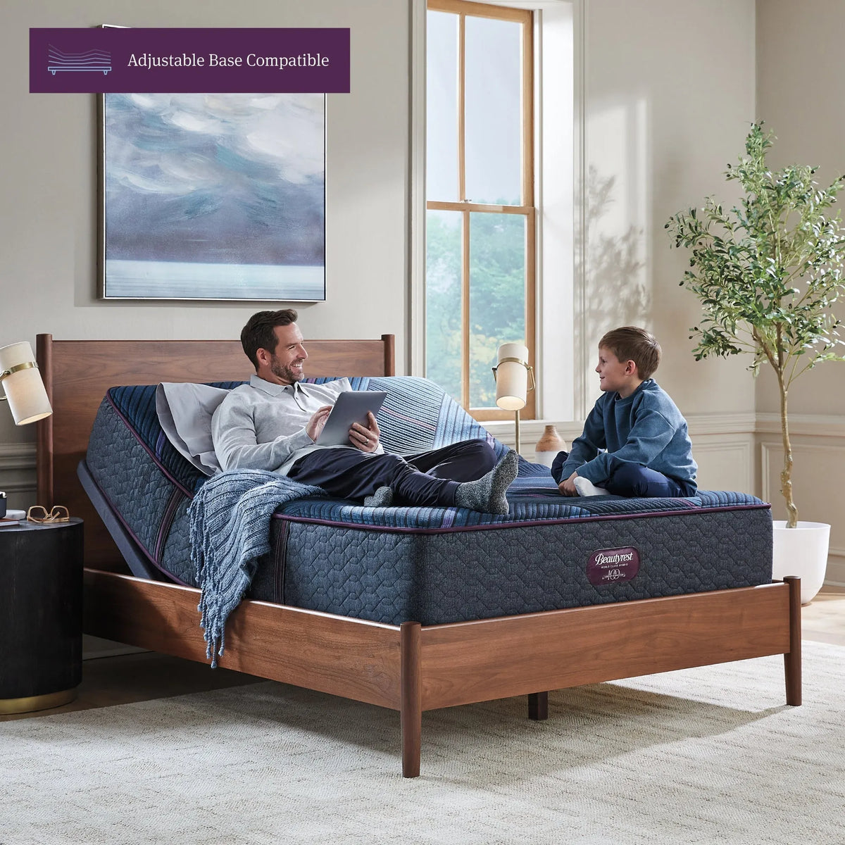 Beautyrest World Class™ Level 3 Hybrid Plush Mattress