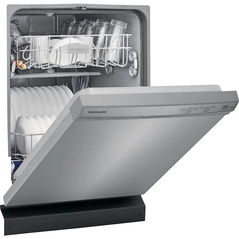 Frigidaire 24 in. Stainless Steel Front Control Built-In Tall Tub Dishwasher, 55 dBA