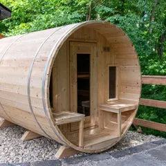 Dundalk Canadian Timber Tranquility Barrel Sauna CTC2345