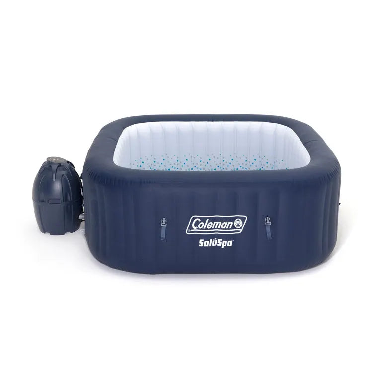 Coleman 4 – Person 114 – Jet Square Inflatable Hot Tub in Blue