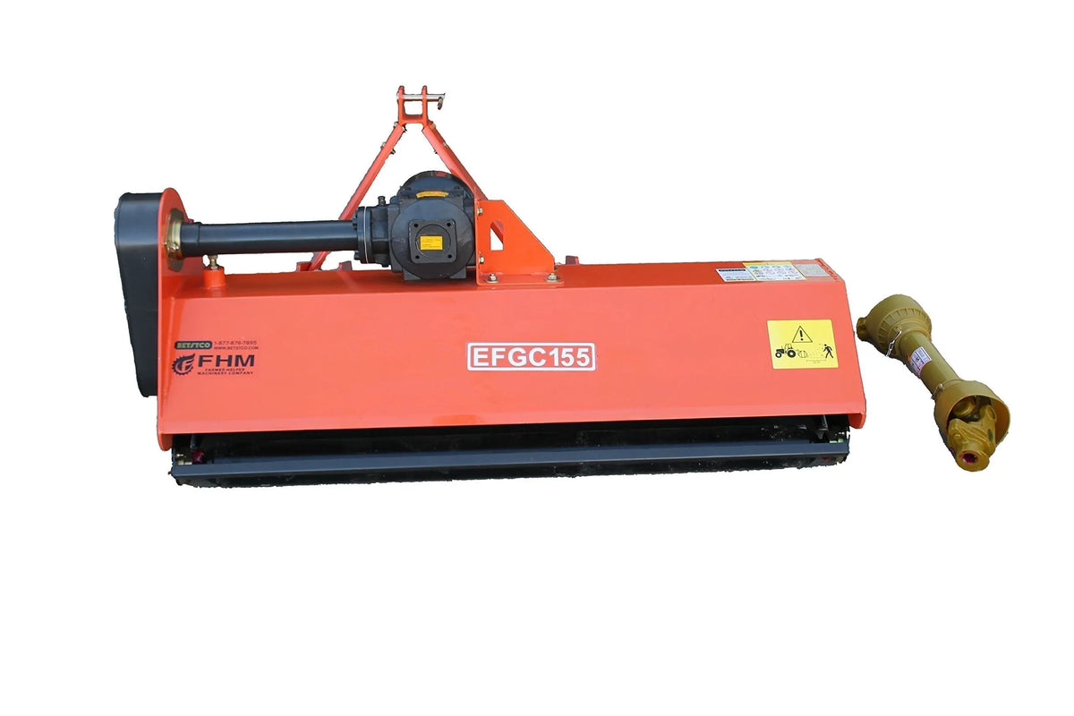 FH-EFGC155 Farmer Helper 60″ Heavy Duty Flail Mower Cat.I 3pt 25+HP Rating FH-EFGC155 Requires a Tractor. Not a standalone Unit.