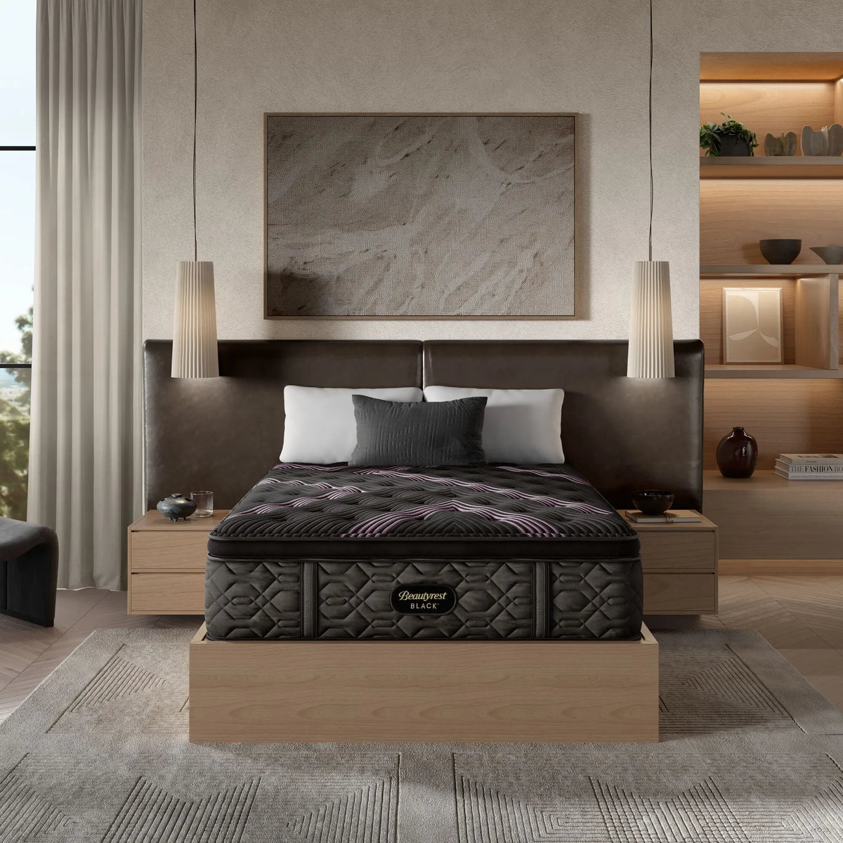 Beautyrest Black® Series Two 16.25″ Plush Pillow Top Mattress