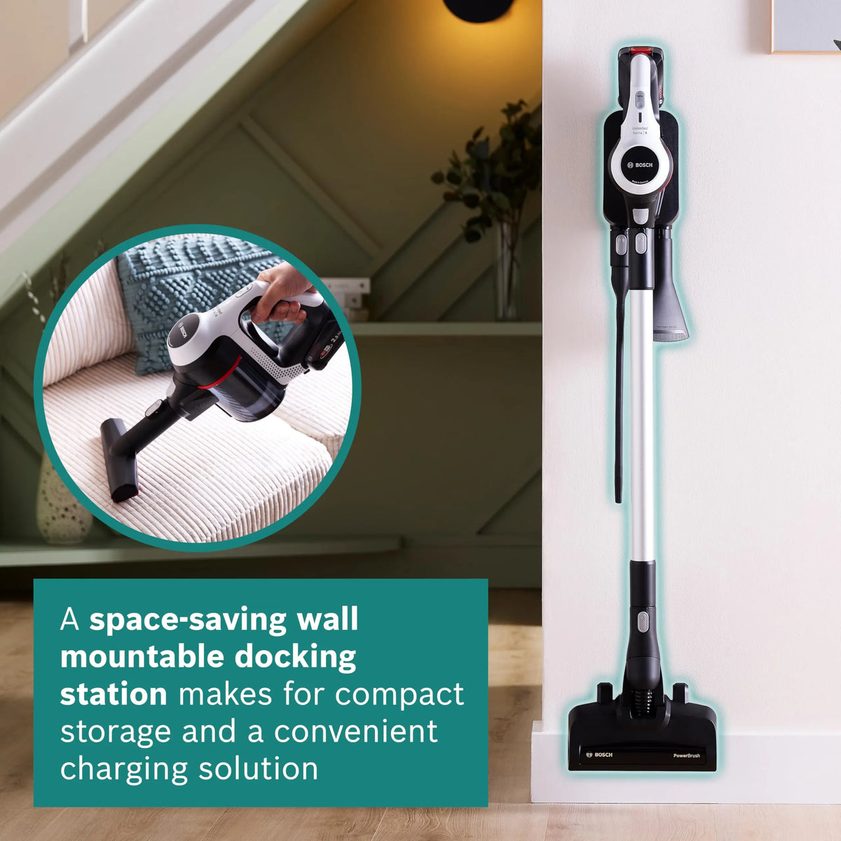 Bosch Unlimited 6 ProHome Ultra-Lightweight Cordless Stick Vacuum Cleaner