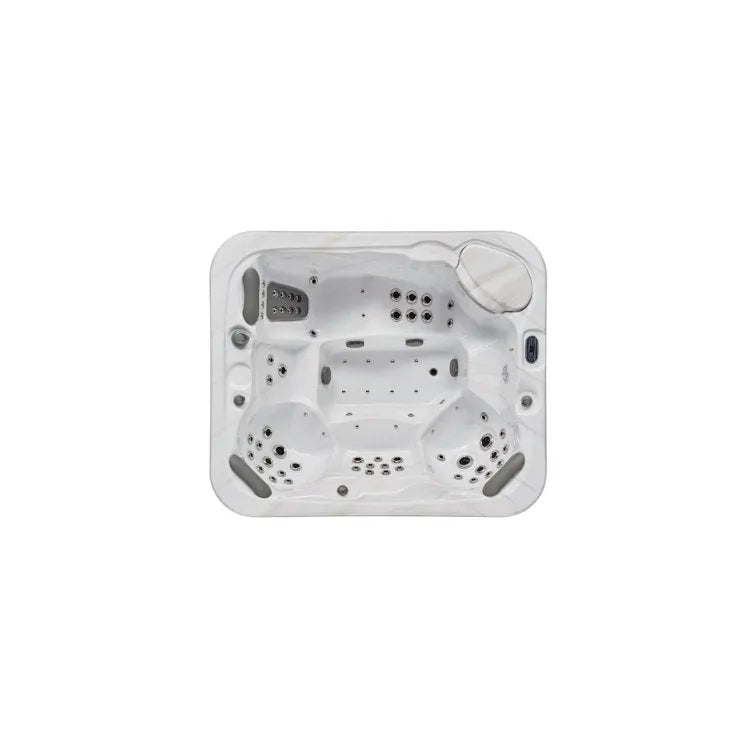 Danika 5-person 68-jet Hot Tub With Bluetooth In Gray