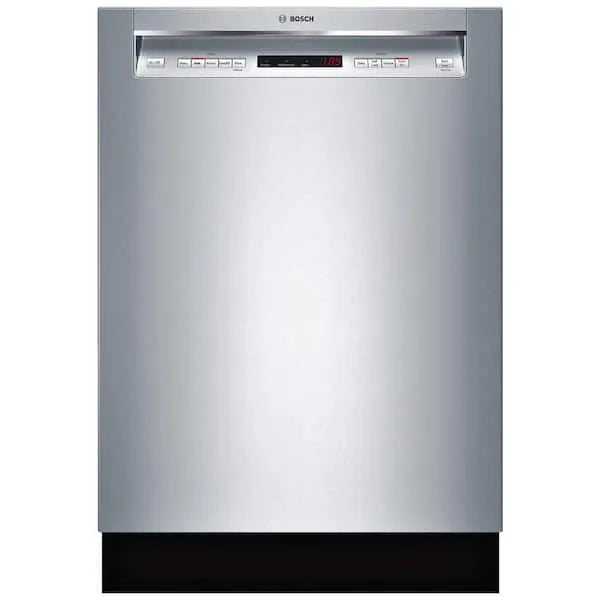 Bosch 300 Series 24 in. Stainless Steel Front Control Tall Tub Dishwasher with Stainless Steel Tub and 3rd Rack, 44dBA