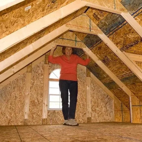 Best barns Hampton 12×24 Wood Storage Shed Kit Installation Included