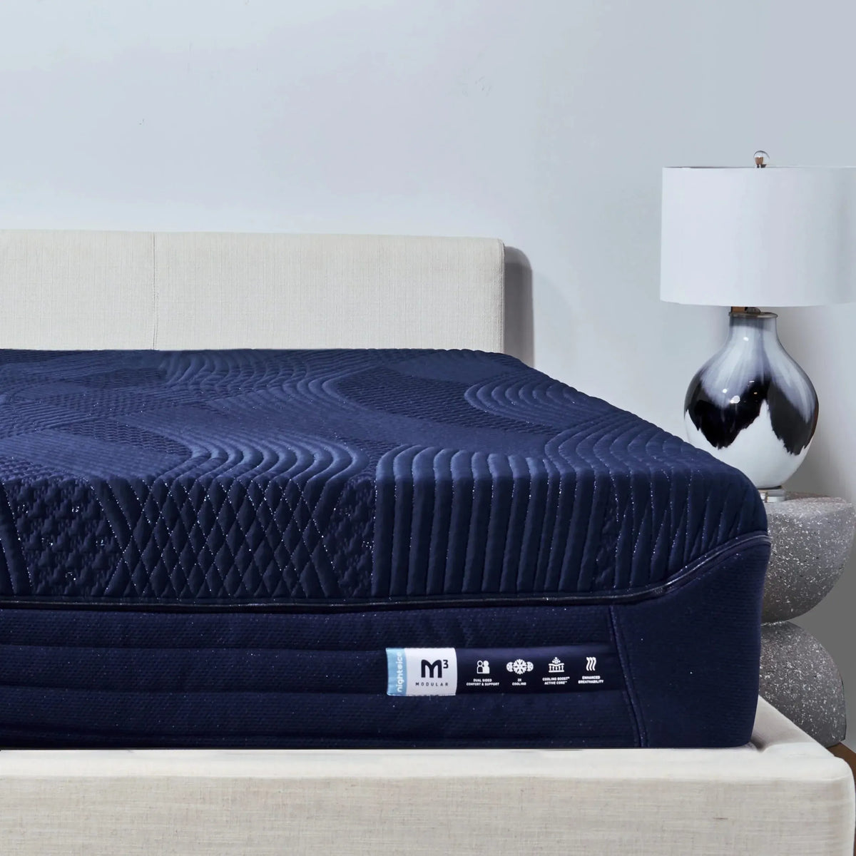 Bedgear M3 Night Ice Performance® Mattress – Modular Hybrid with Dual-Sided Cooling