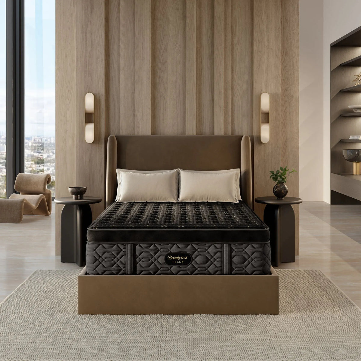 Beautyrest Black® Series Four 17.5″ Firm Pillow Top Mattress