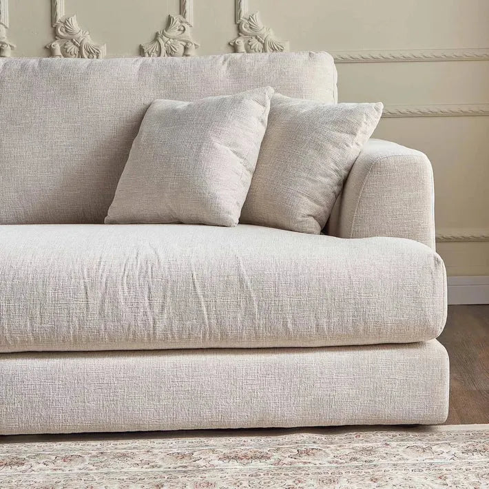 Hester 3-Seater Fabric Sofa