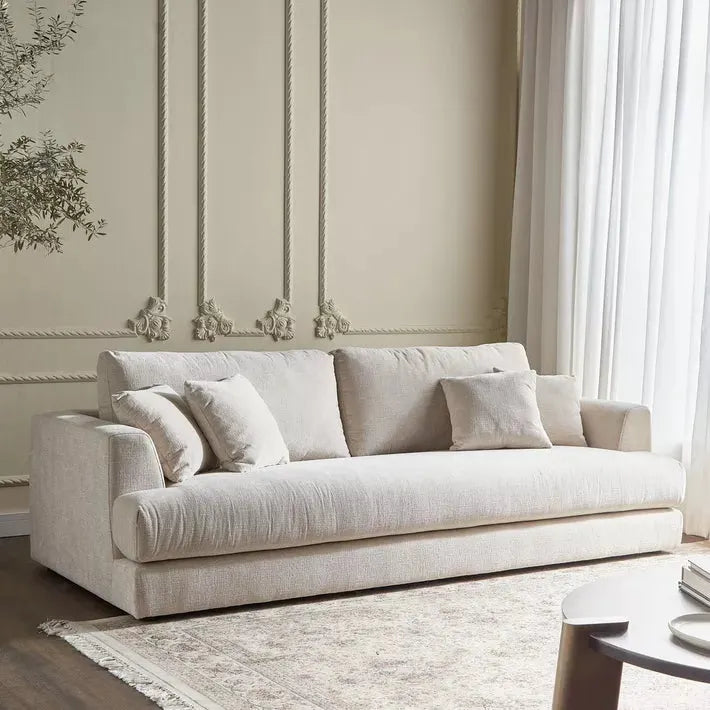 Hester 3-Seater Fabric Sofa