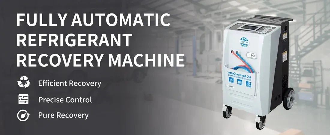 Fully Automatic Recovery Recycle And Recharge DUAL AC2100 Machine By KaTool