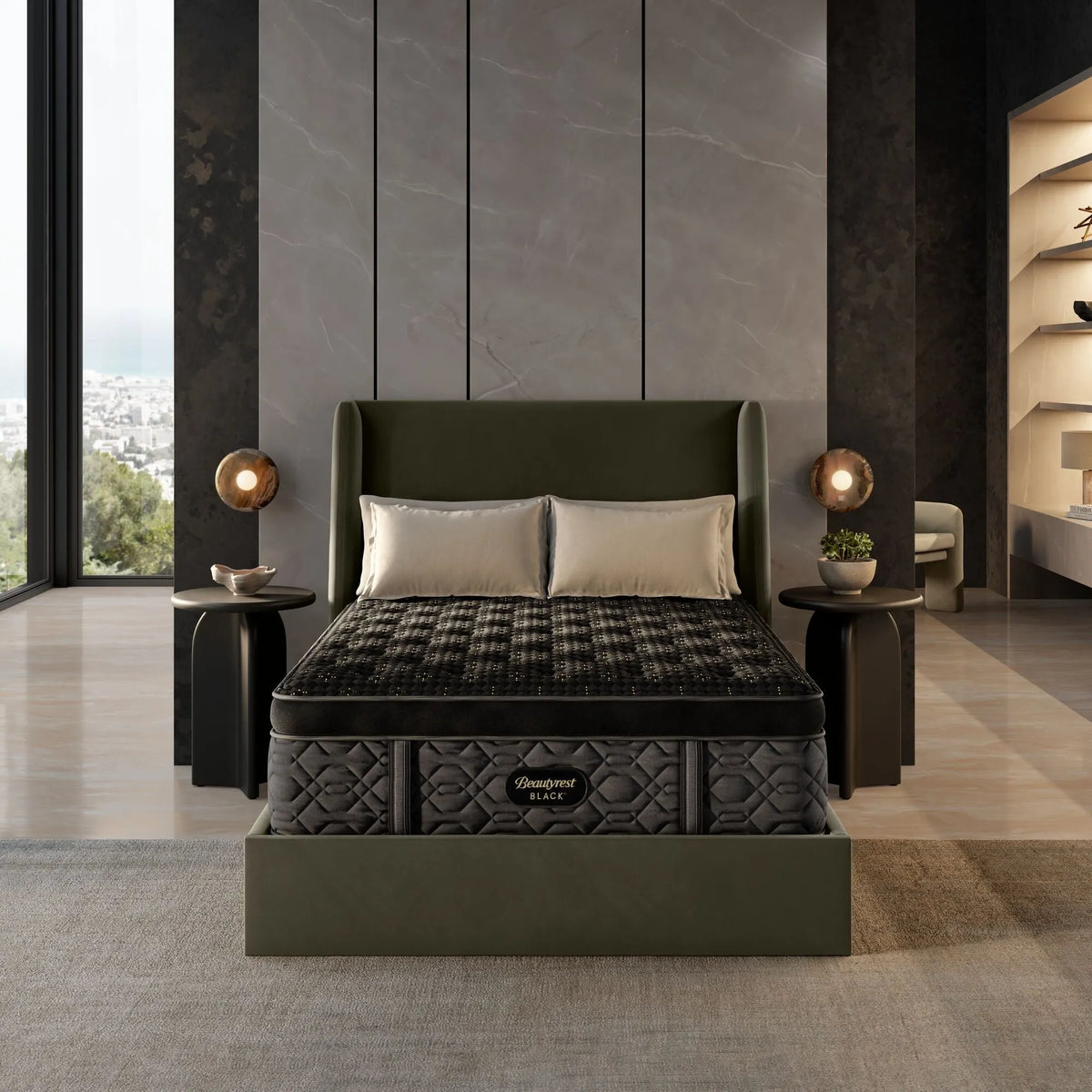 Beautyrest Black® Series Four 17.5″ Medium Pillow Top Mattress