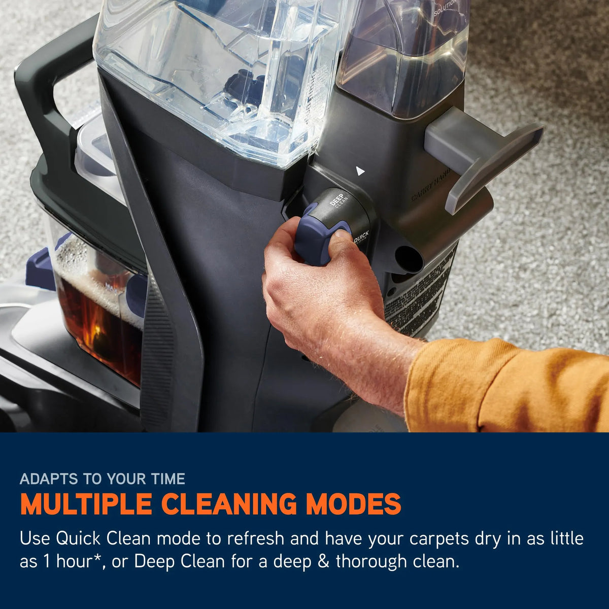 Vax SpinScrub Power Plus Upright Carpet and Upholstery Cleaner