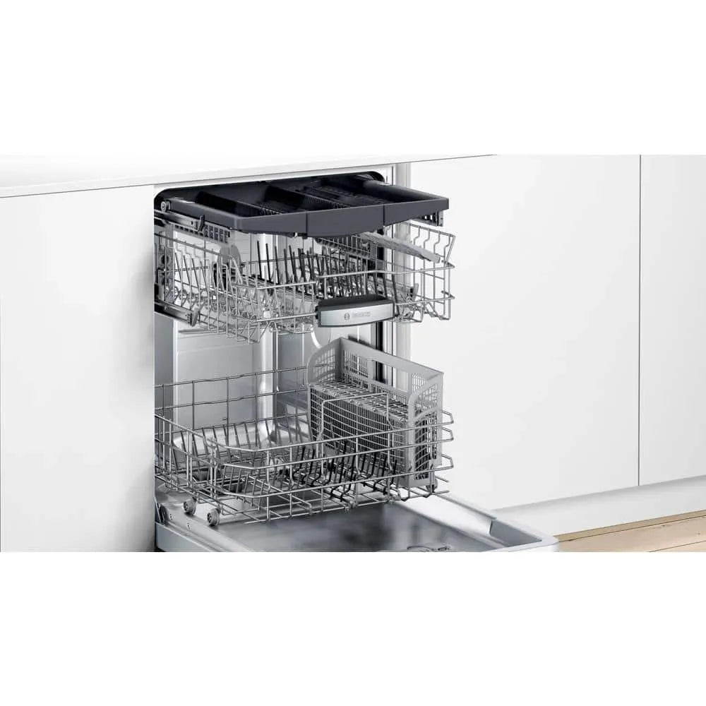 Bosch 500 Series 24 in. Stainless Steel Top Control Tall Tub Pocket Handle Dishwasher with Stainless Steel Tub, AutoAir, 44dBA