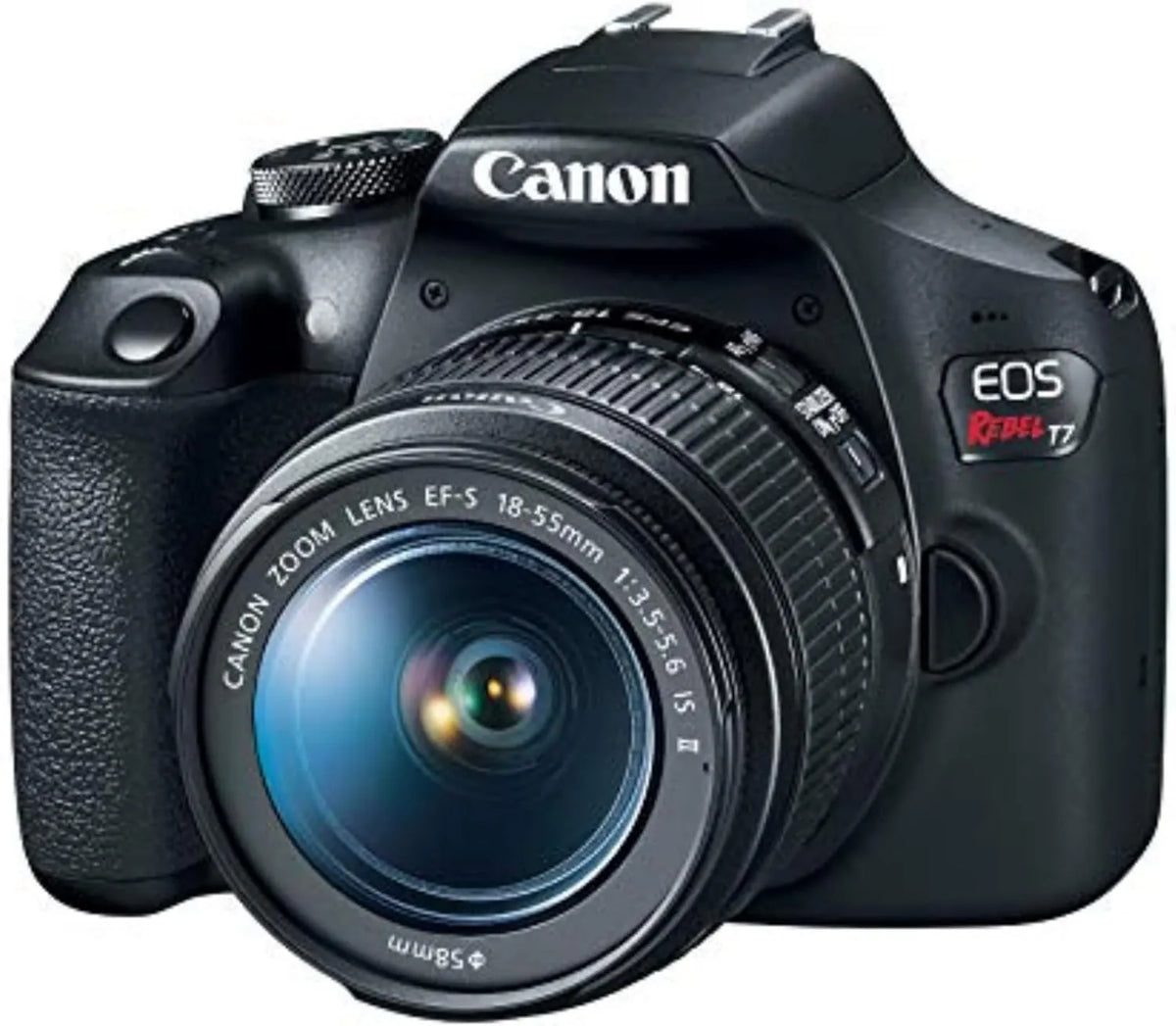 Canon EOS Rebel T7 DSLR Camera with 18-55mm Lens, 24.1MP Sensor & Built-In Wi‑Fi