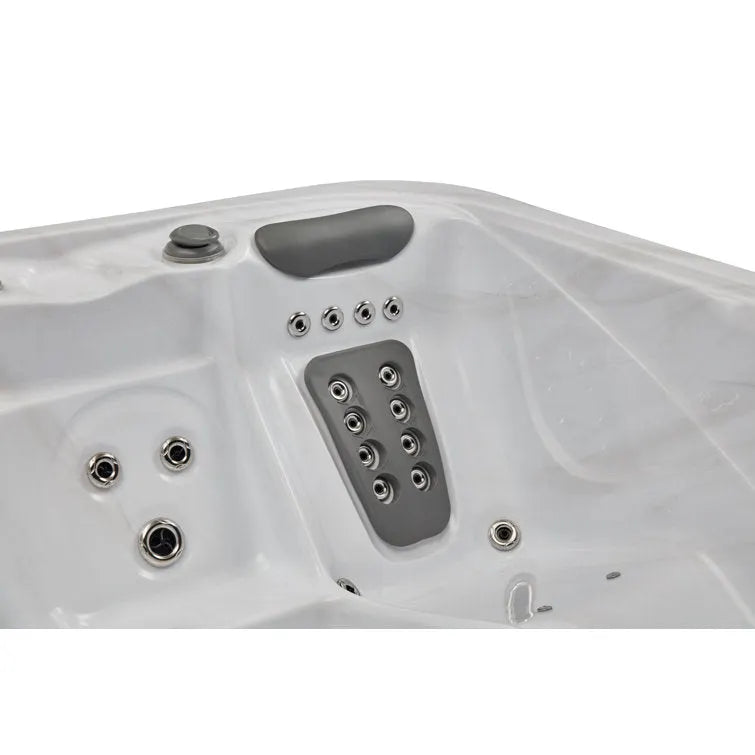 Danika 5-person 68-jet Hot Tub With Bluetooth In Gray