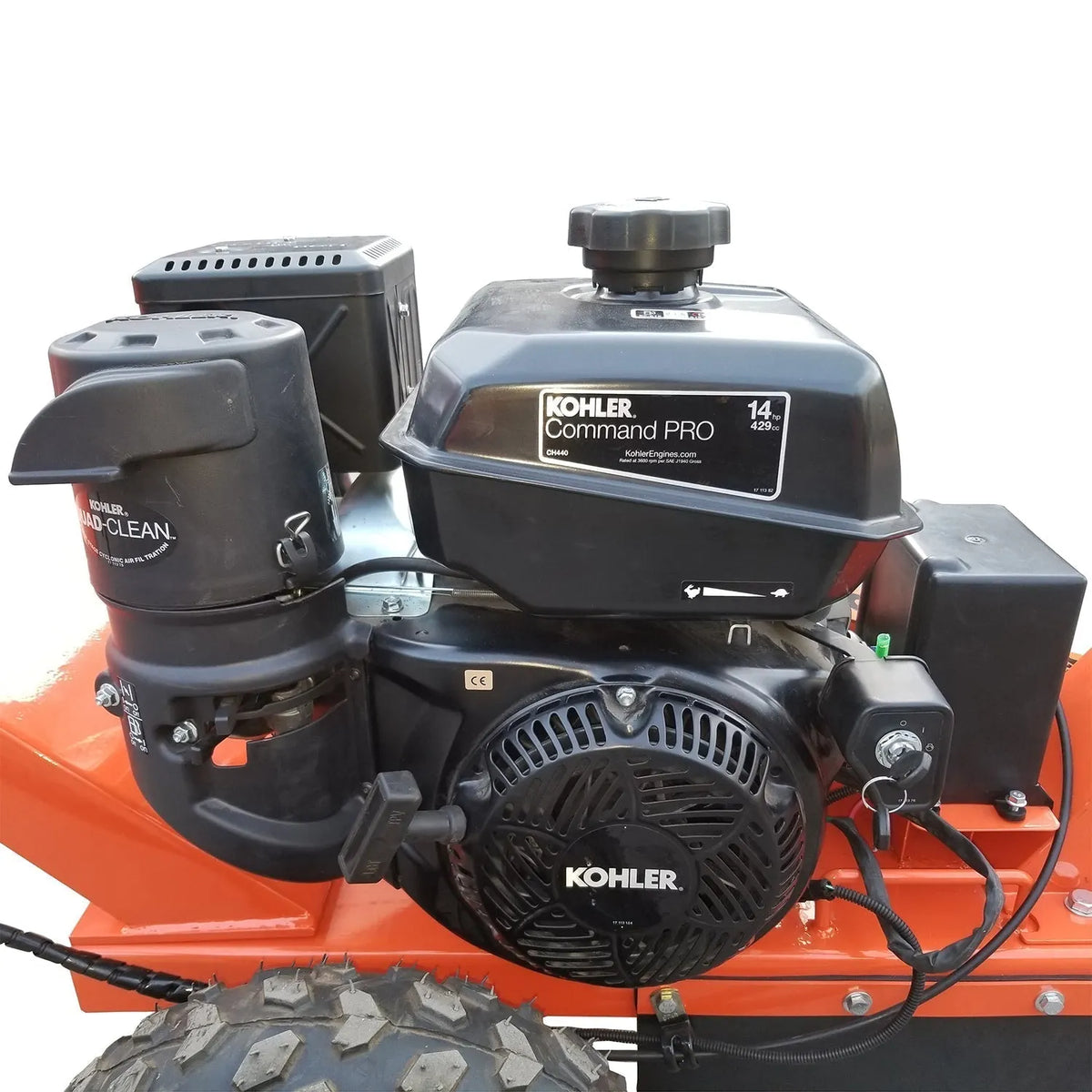 Detail K2 14 HP Commercial-Grade Stump Grinder with Electric Starter – OPG888E