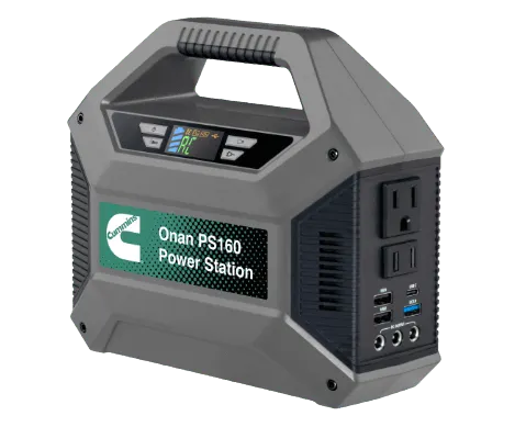 Cummins Onan A067W046 P160 100W/150W 155Wh Portable Power Station New