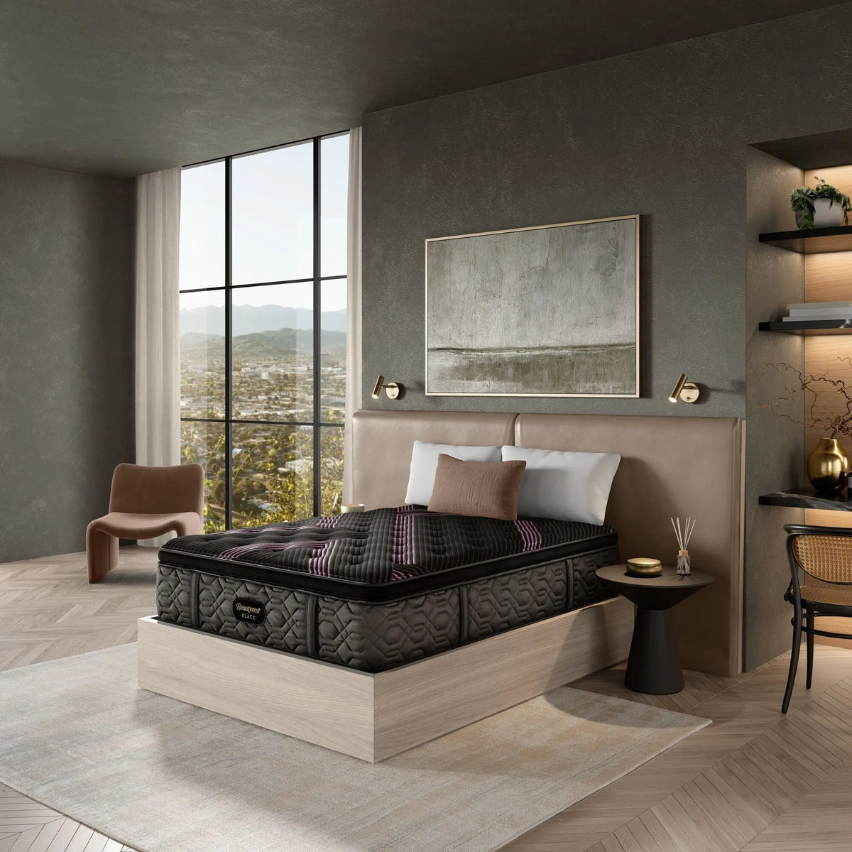 Beautyrest Black® Series Two 16.5″ Medium Pillow Top Mattress