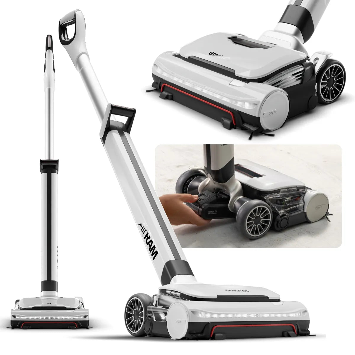 Gtech AirRAM 3 Plus Cordless Vacuum with Voice Assist