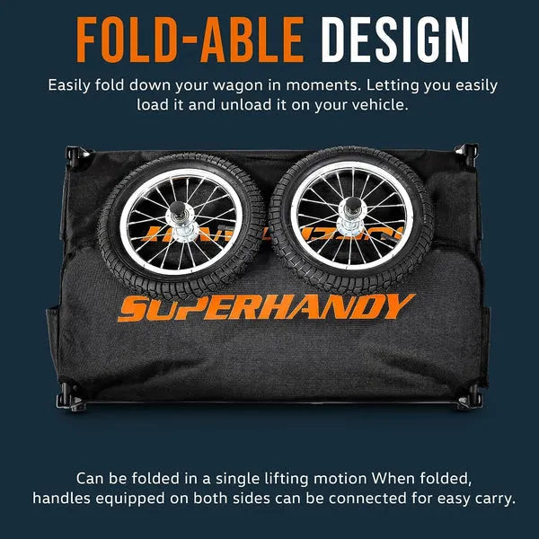 SuperHandy Lightweight Scooter Cargo Trailer GUT157 155 lbs Capacity