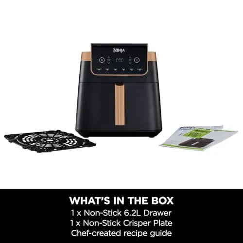 Ninja MAX PRO Air Fryer 6.2L Single Drawer Roast Bake