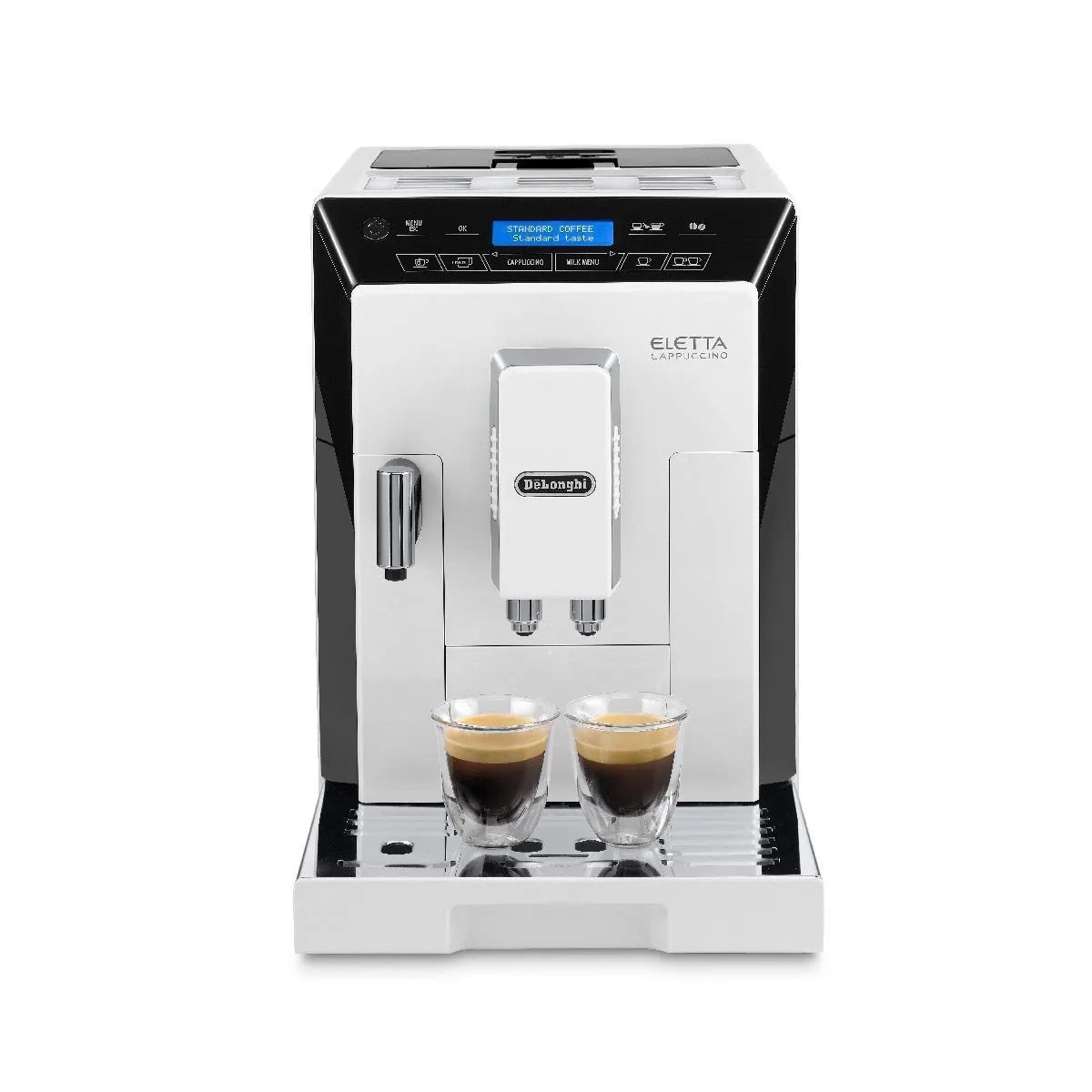 DeLonghi Eletta Cappuccino Super Automatic Espresso Machine (ECAM44660W / White)