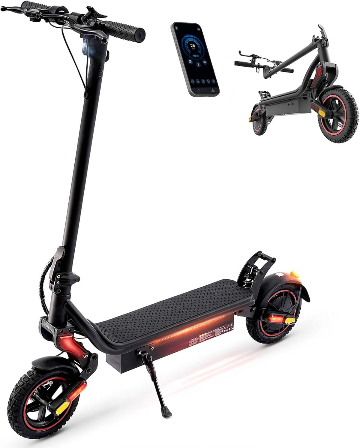 Electric Scooter for Kids & Teens, 500–1000W, 18–25 MPH, 21–28 Mile Range