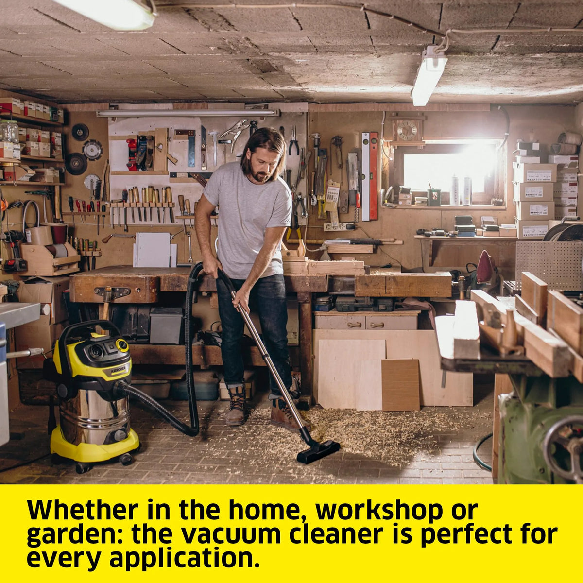 Kärcher WD 6 P Premium Wet and Dry Vacuum Cleaner 1300W Stainless Steel