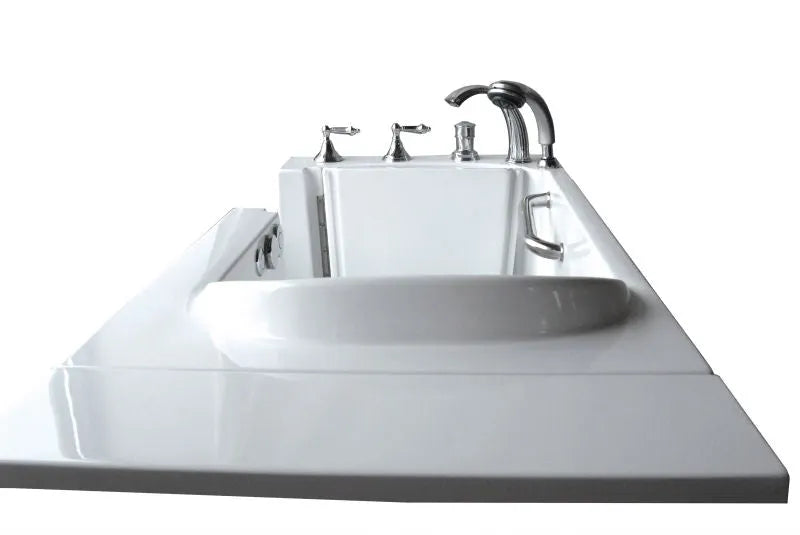 Avora Bath Walk in Left Hand Soaker Tub 51X28X41