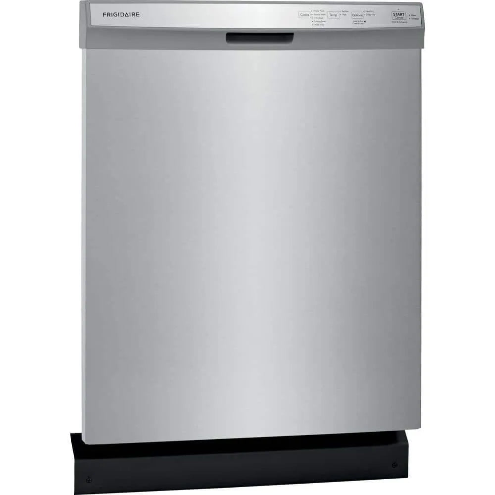 Frigidaire 24 in. Stainless Steel Front Control Built-In Tall Tub Dishwasher, 55 dBA