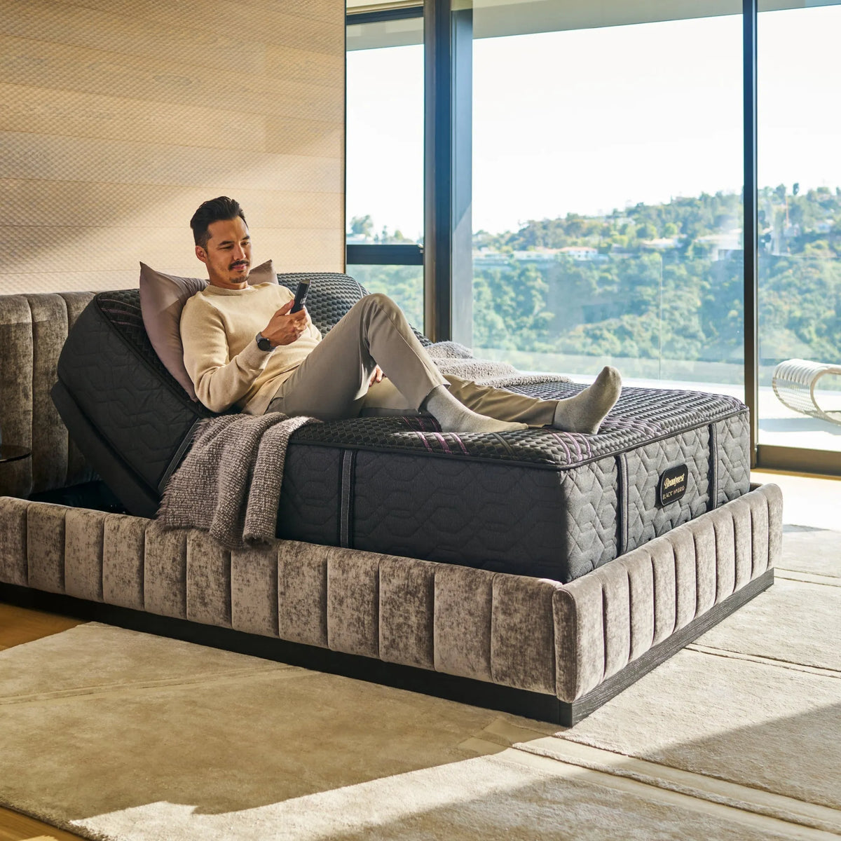Beautyrest Black® Hybrid Series Two Firm Mattress