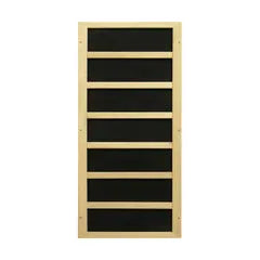 Dynamic Sauna Vittoria 2-person Low EMF (Under 8MG) FAR Infrared Sauna (Canadian Hemlock)