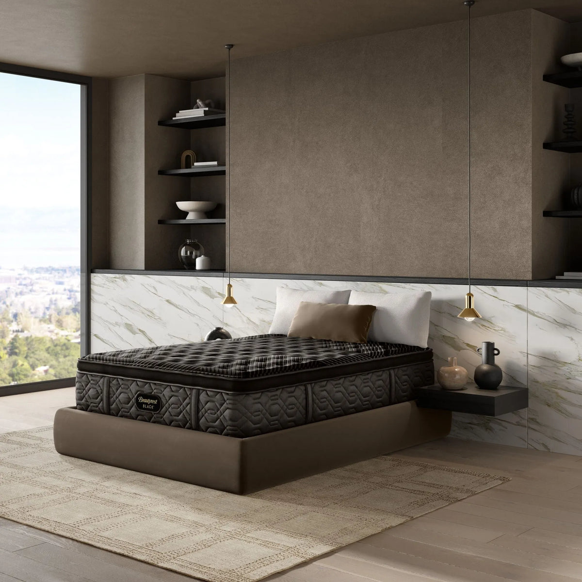 Beautyrest Black® Series One 14.25″ Firm Pillow Top Mattress