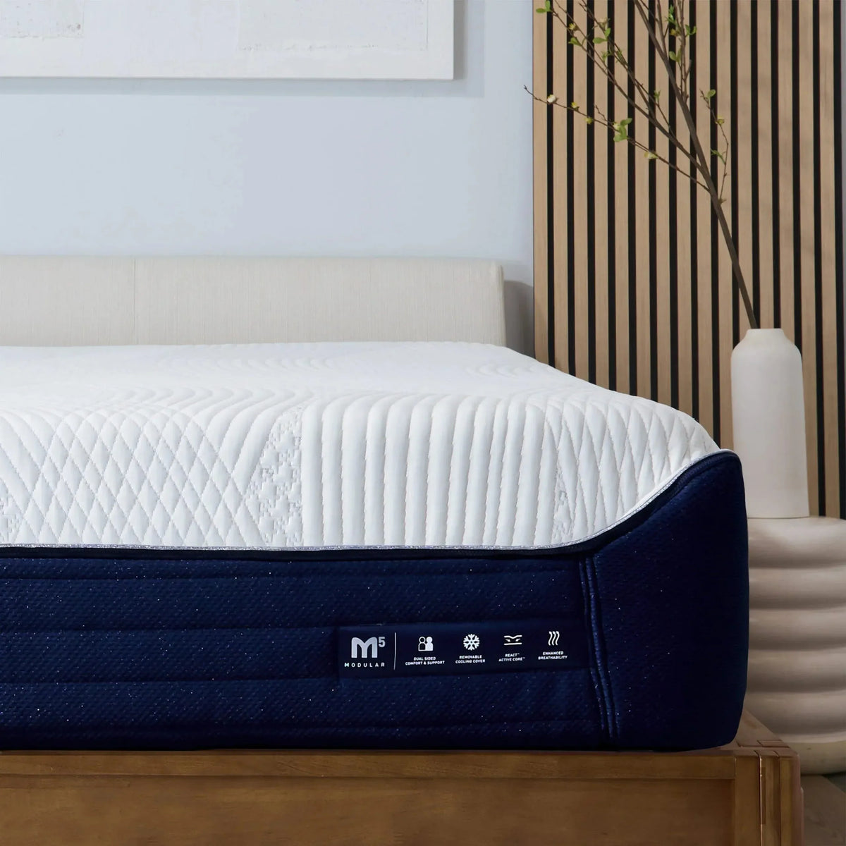 Bedgear M5 Performance Modular Hybrid Mattress – Dual-Sided Custom Comfort