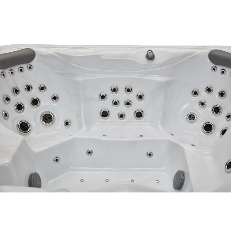 Danika 5-person 68-jet Hot Tub With Bluetooth In Gray