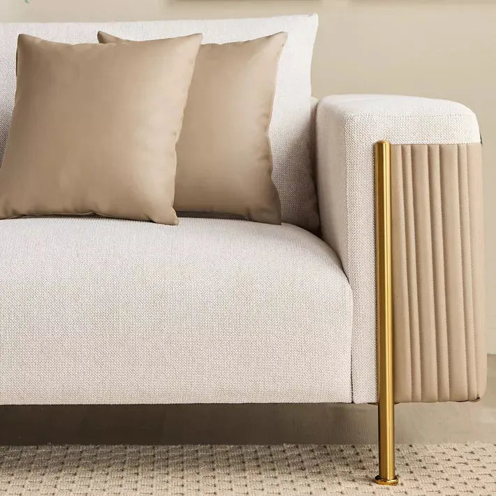 Allecia 4-Seater Fabric Sofa