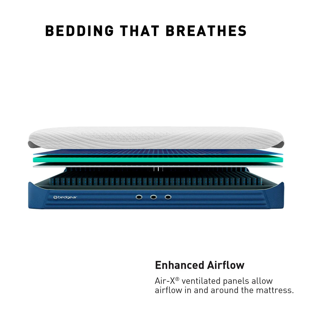 Bedgear M3 Performance Mattress – Customizable Modular Design