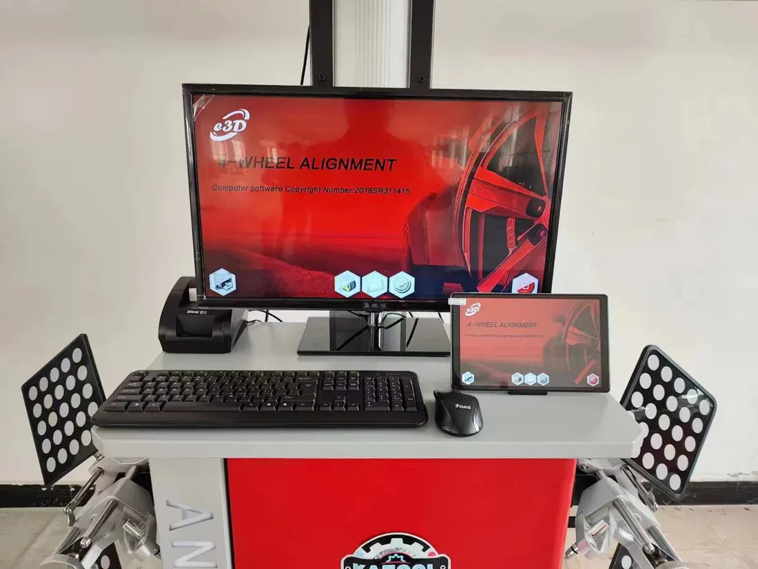 AV6 Pro Wheel Alignment Machine Works on Two Post And Scissor Lift By Ka Tool