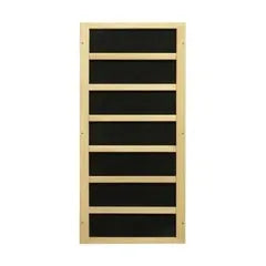 Dynamic Sauna Heming 2-person Corner Low EMF (Under 8MG) FAR Infrared Sauna (Canadian Hemlock)