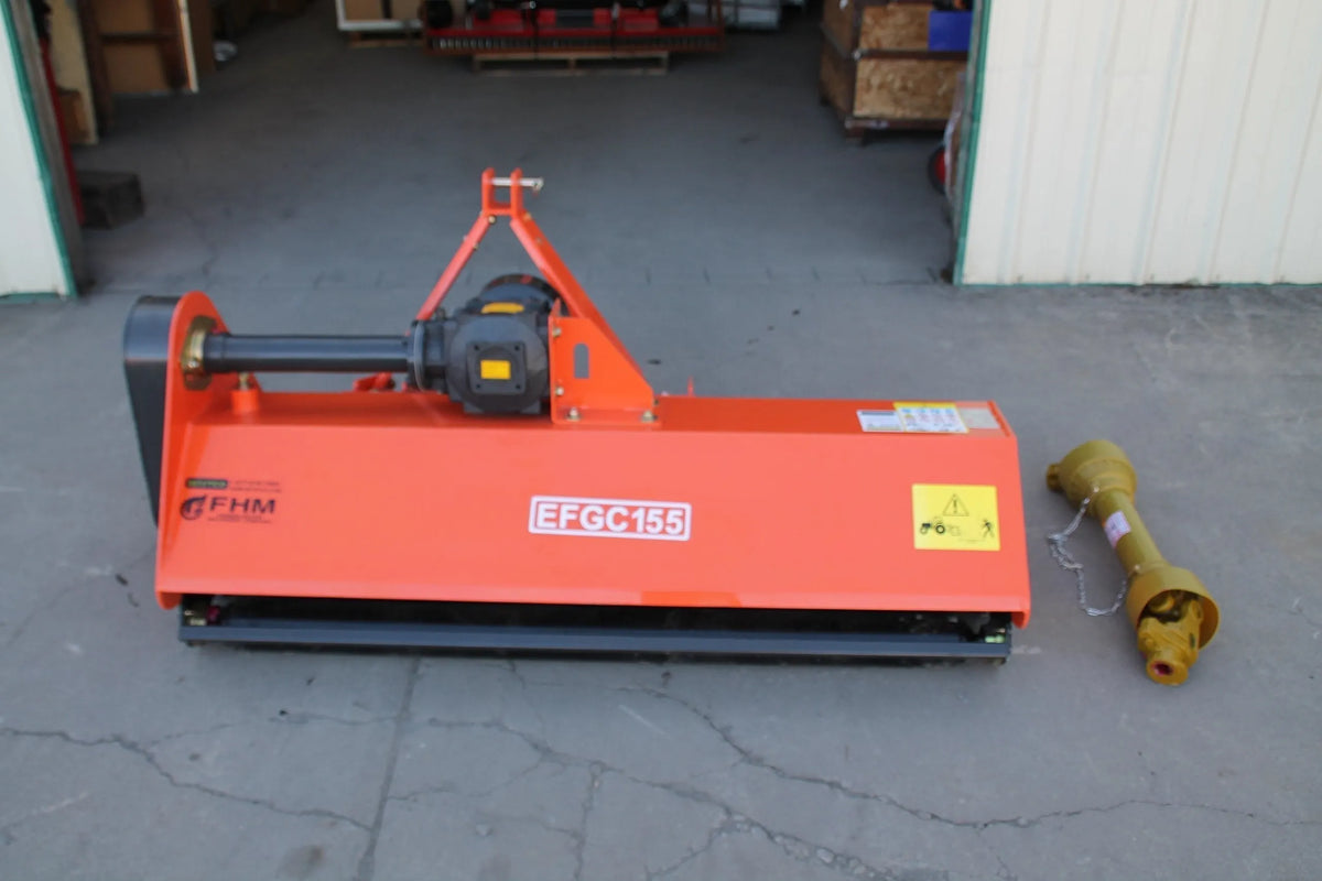 FH-EFGC155 Farmer Helper 60″ Heavy Duty Flail Mower Cat.I 3pt 25+HP Rating FH-EFGC155 Requires a Tractor. Not a standalone Unit.