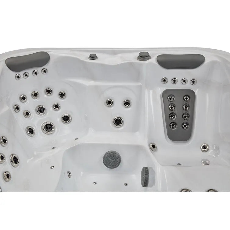 Danika 5-person 68-jet Hot Tub With Bluetooth In Gray