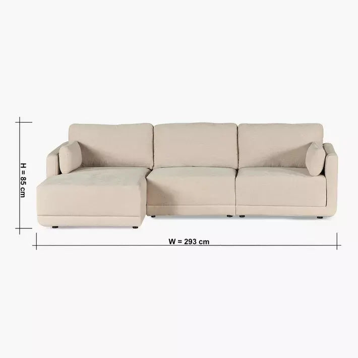 Eterno Plus 3 Seater Sofa with Left Chaise
