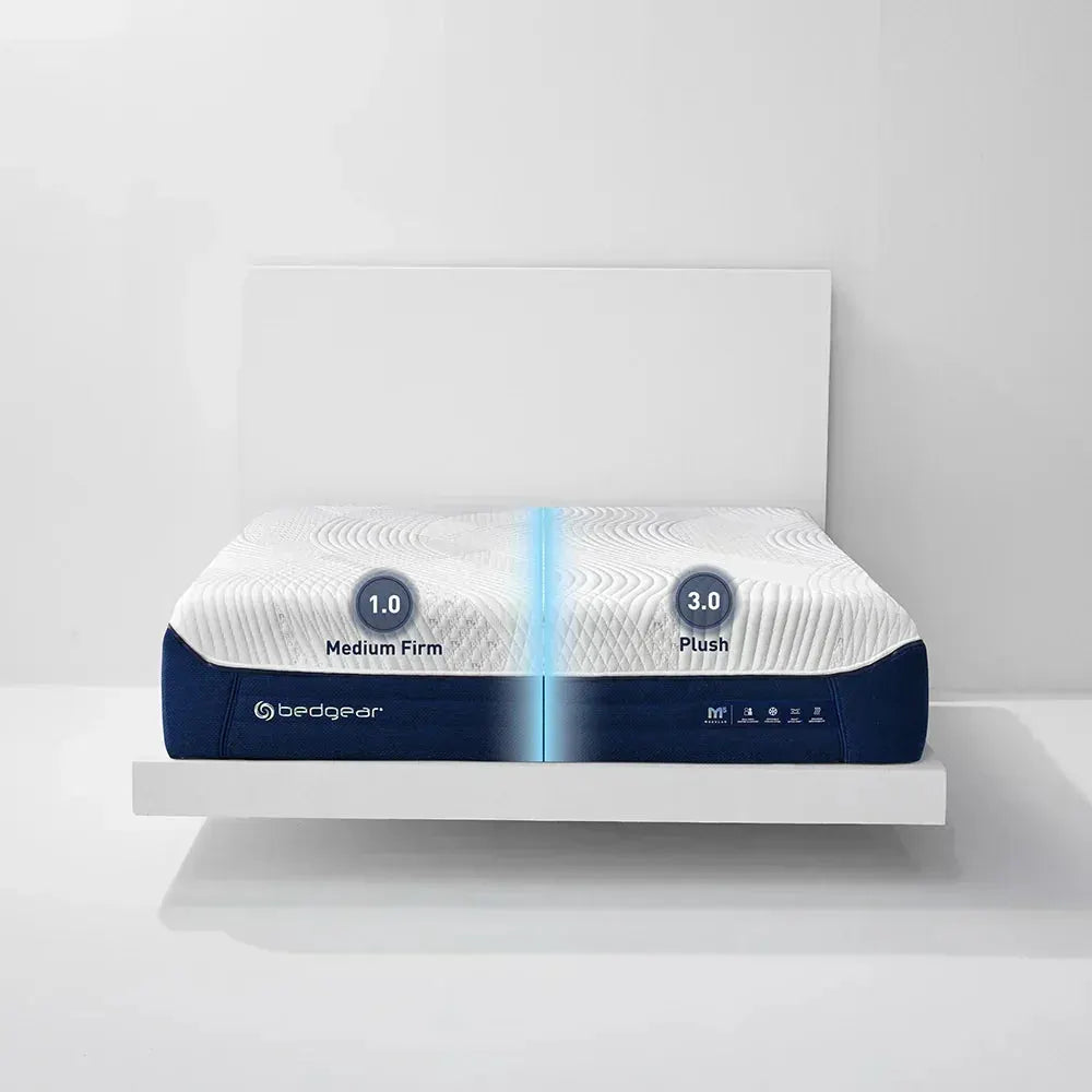 Bedgear M5 Performance Modular Hybrid Mattress – Dual-Sided Custom Comfort